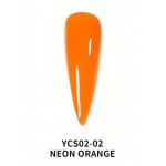 PolyGel UV LED pentru unghii false Misscheering NEON Profesional de 15 ML -  YCS02 Neon Orange